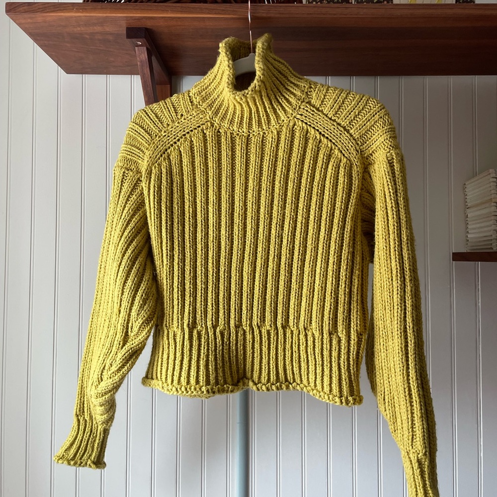 🎂 🌷 3/$30 🎉 🌟 Wool Blend Turtleneck Ribbed Sweater